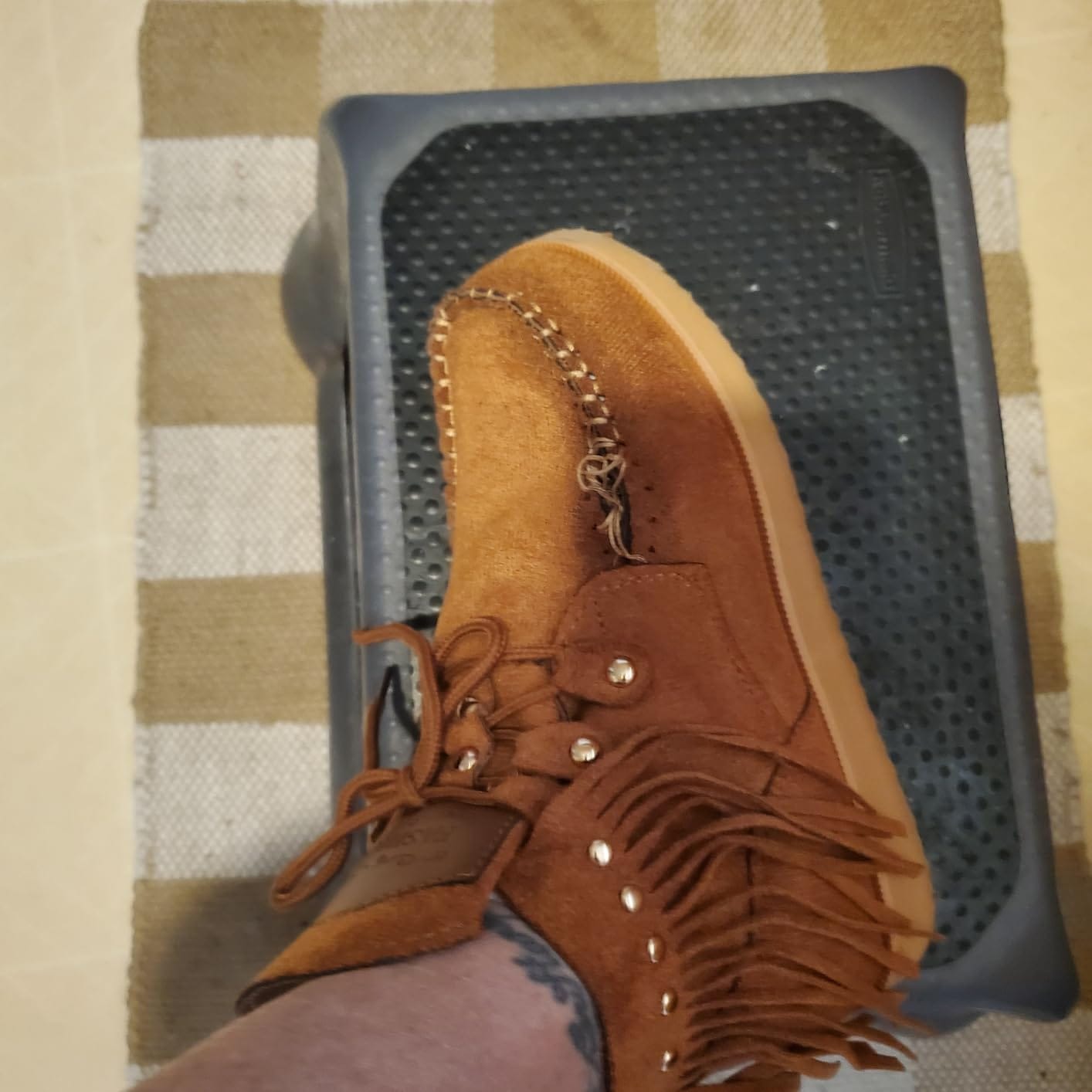 Customer photo review of Last Day 50% OFF-Women's Chelsea Ankle Boots