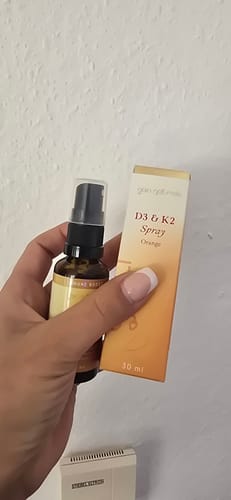 Customer photo review of Vitamin D3 + K2 Spray