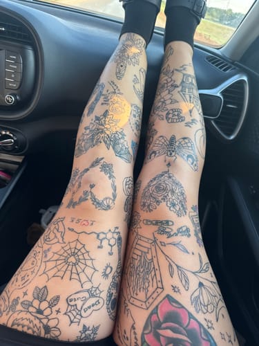 Customer photo review of TattooNumbx Numbing Cream