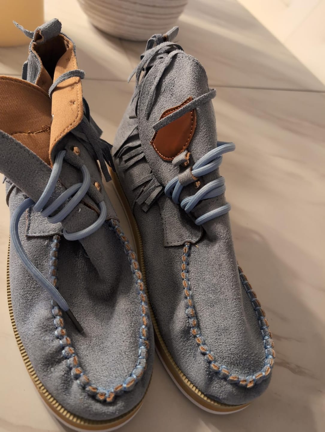 Customer photo review of Last Day 50% OFF-Women's Chelsea Ankle Boots