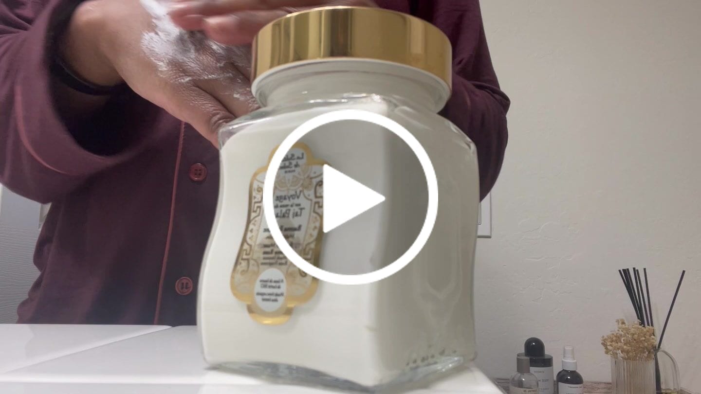 Customer video review of Melting Balm - Musk Incense Rose - Journey To The Taj Palace