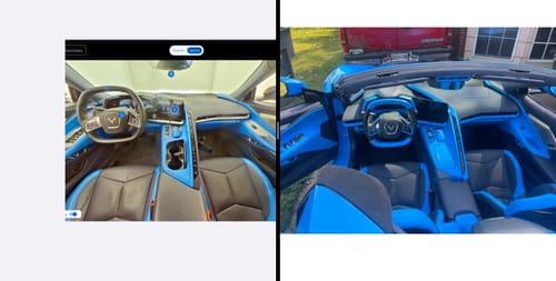 Customer photo review of Chevrolet Rapid Blue WA632D | OEMatch Spray Can