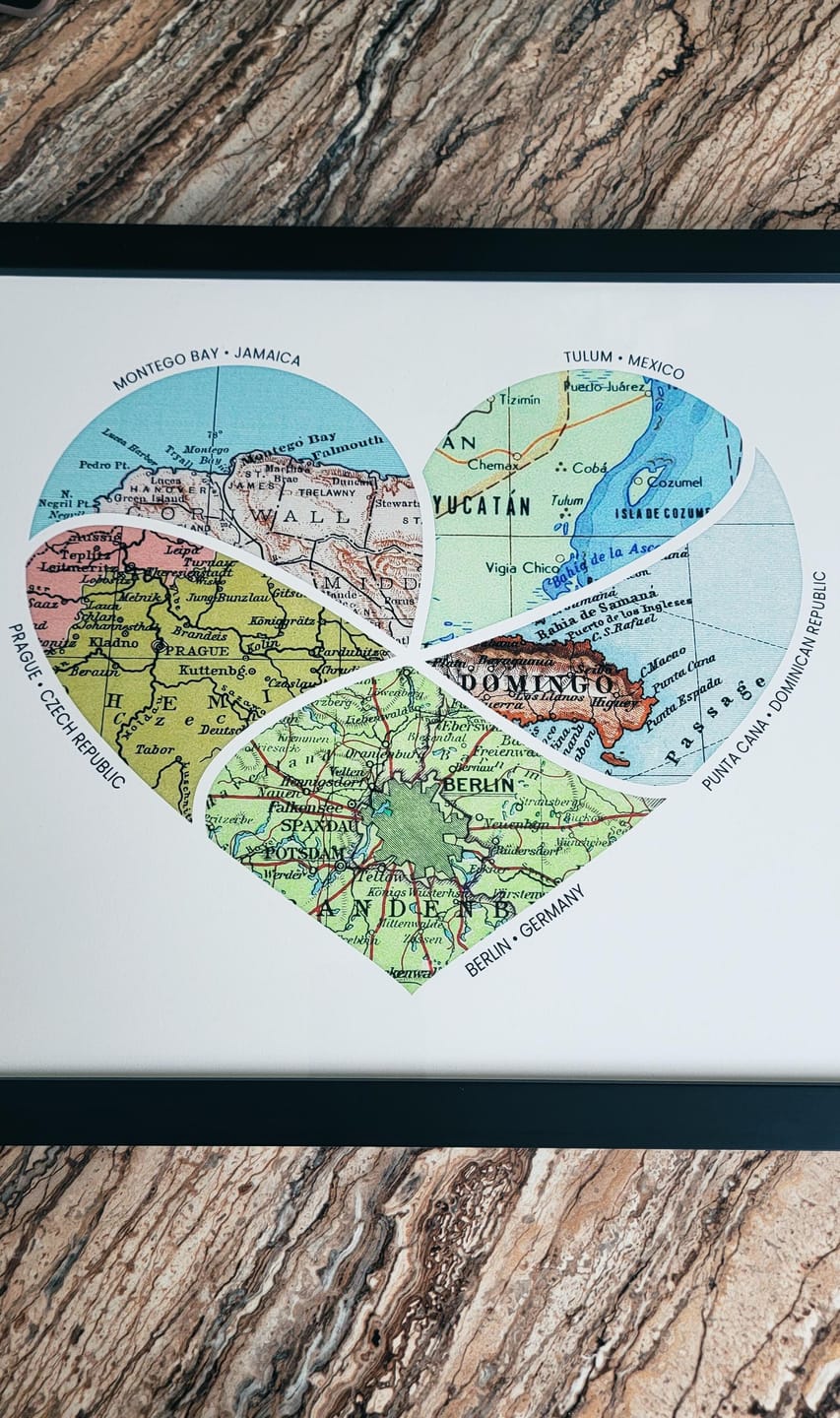 Customer photo review of Milestones Map [Digital Only]