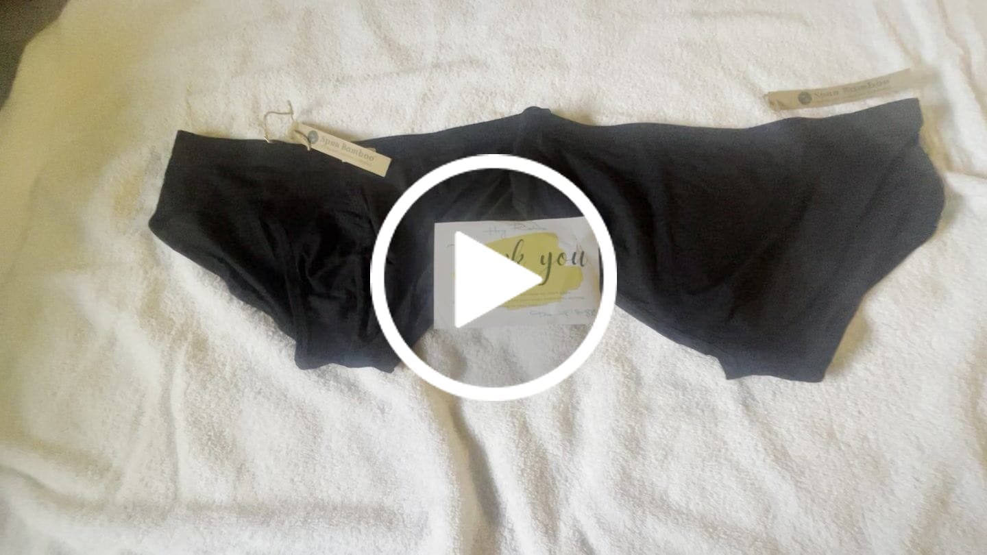 Customer video review of Men's Bamboo Viscose Briefs Underwear