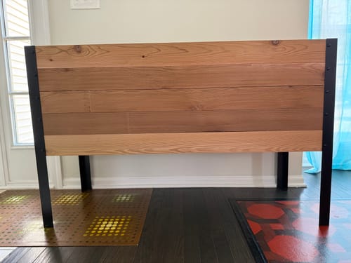 Customer photo review of 18" x 48" Raised Garden Bed - 30" TALL