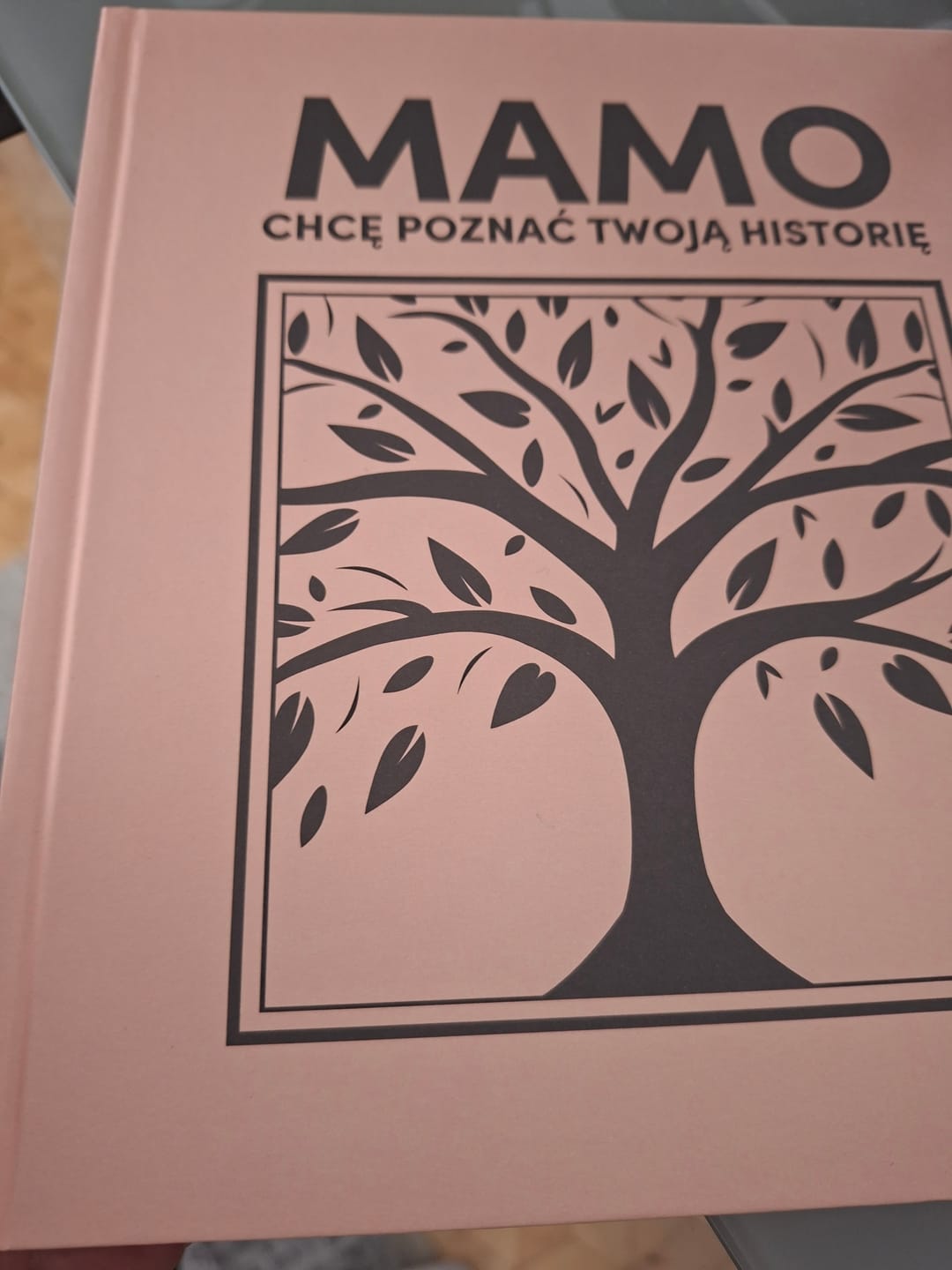 Customer photo review of MAMO chcę poznać Twoją historię - Książka na Pokolenia