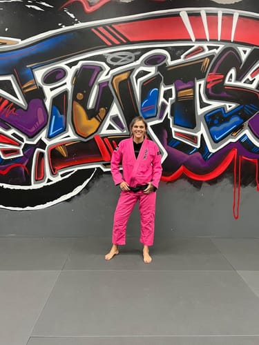 Customer photo review of Core Pink Brazilian Jiu Jitsu Womens BJJ Gi