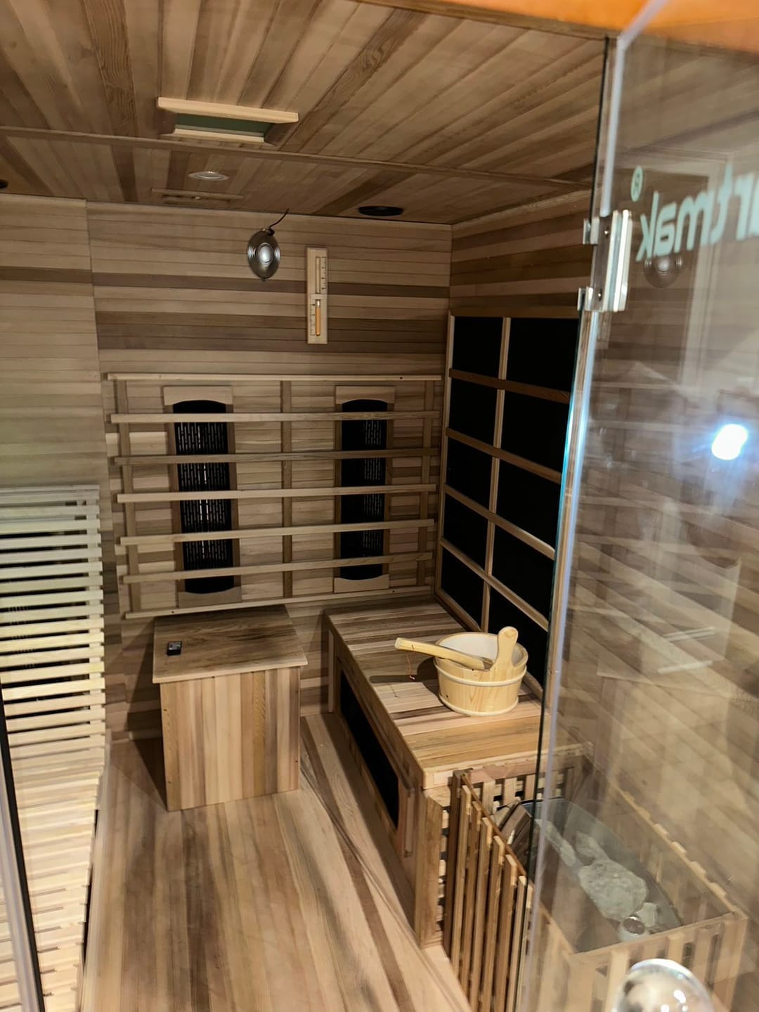 Customer photo review of Smartmak® 2 People Indoor Hybrid Sauna - Relax 2