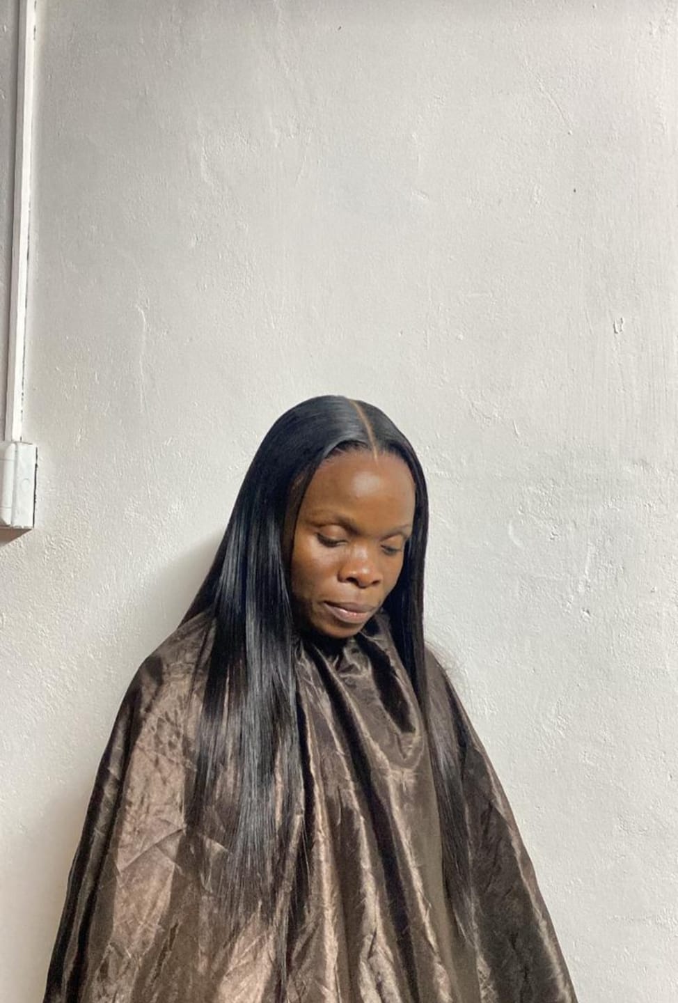 Customer photo review of Wear And Go Pre -Bleached Double Drawn Straight 16 - 30 Inch Wigs