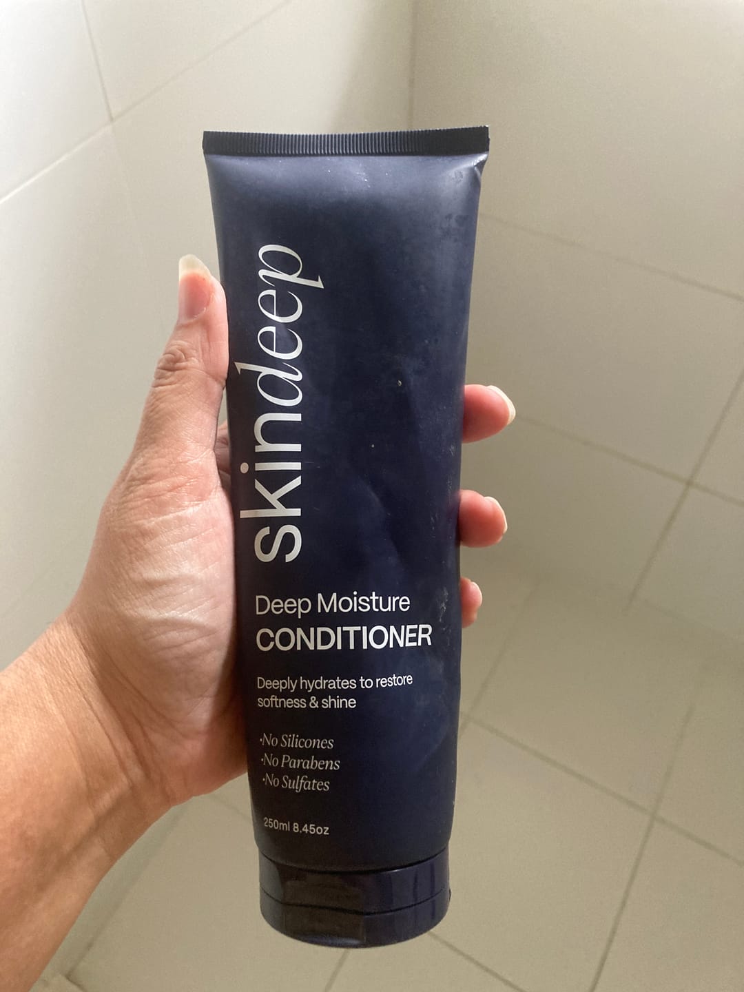 Customer photo review of DEEP MOISTURE CONDITIONER - with Silk Protein+Pro Vit B5