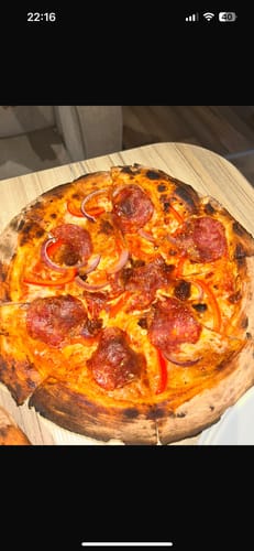 Customer photo review of Sourdough Pizza Bases