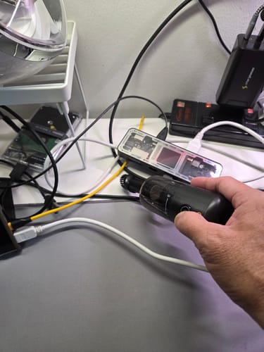 Customer photo review of BB Nano - Electronic Blower / Vacuum (40km/h)