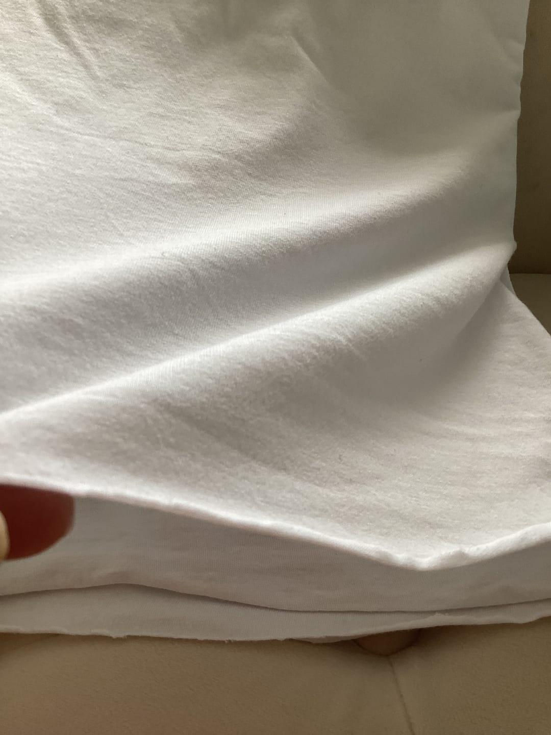 Customer photo review of Plain 100% Cotton Single Jersey Fabric