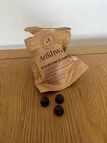 Customer photo review of Mushroom Gummies