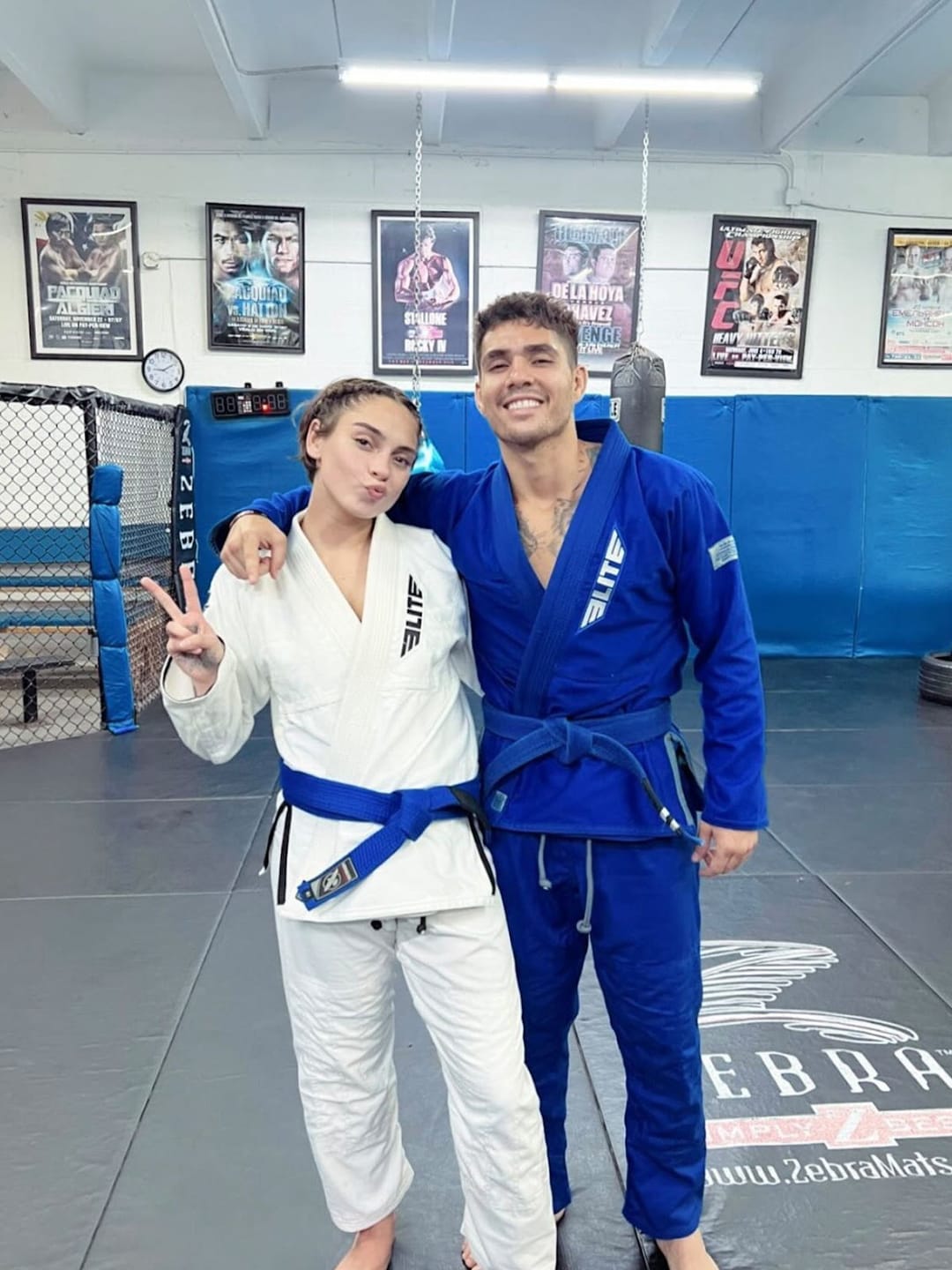 Customer photo review of Core White Brazilian Jiu Jitsu Womens BJJ Gi