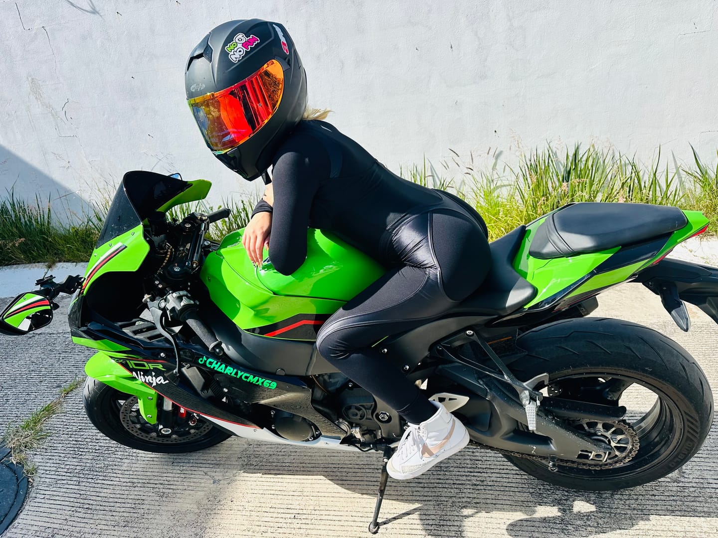 Customer photo review of Jumpsuit Ideal Suit Black