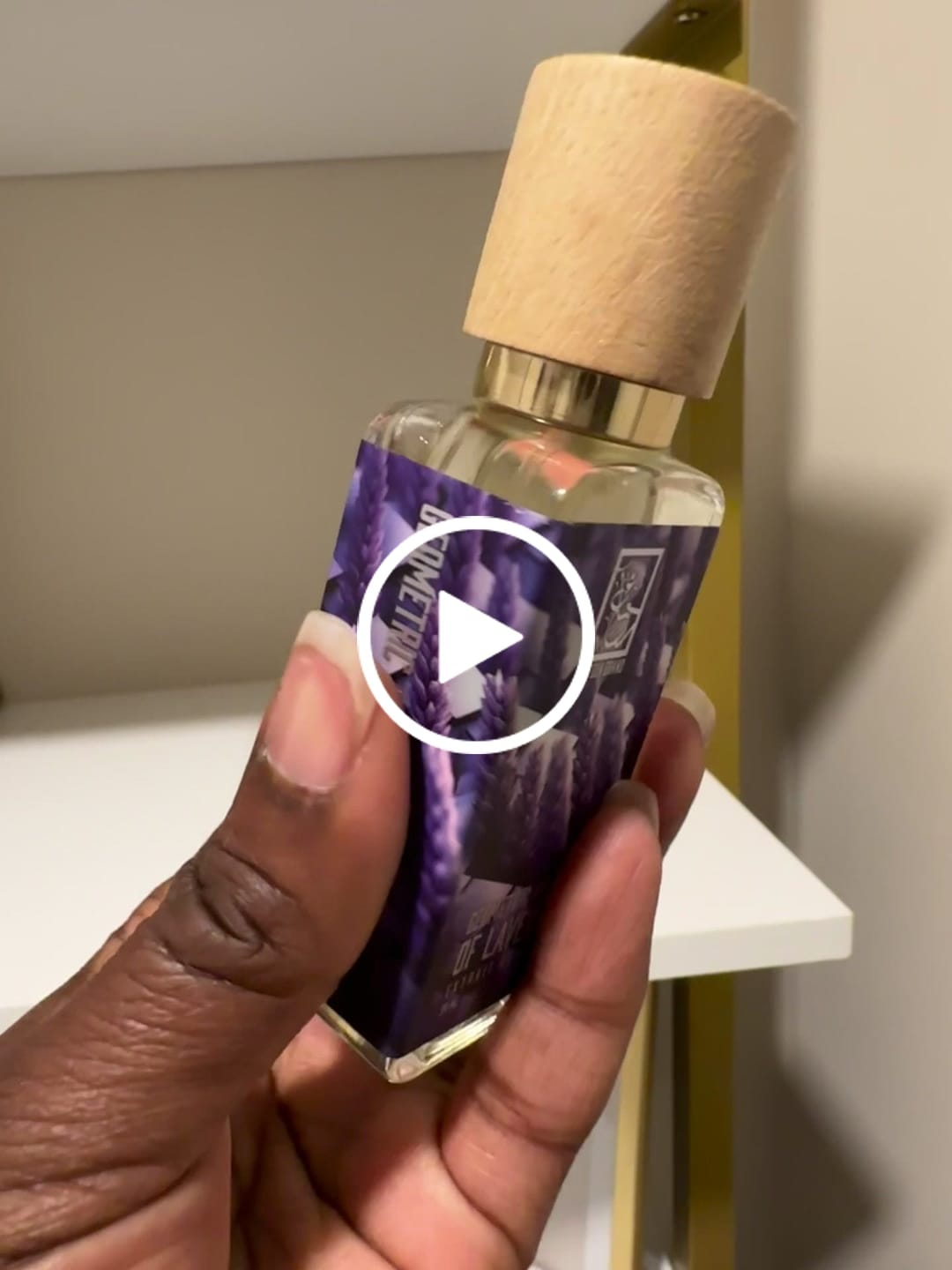 Customer video review of Geometric Pattern Of Lavender