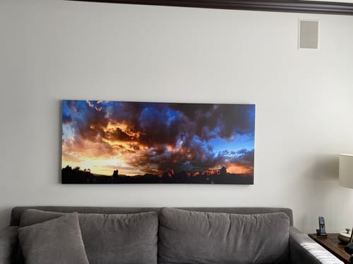 Customer photo review of Custom Photo on Canvas