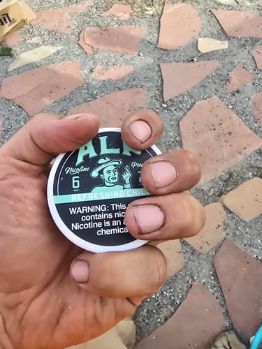 Customer photo review of Refreshing Chill Nicotine Pouches