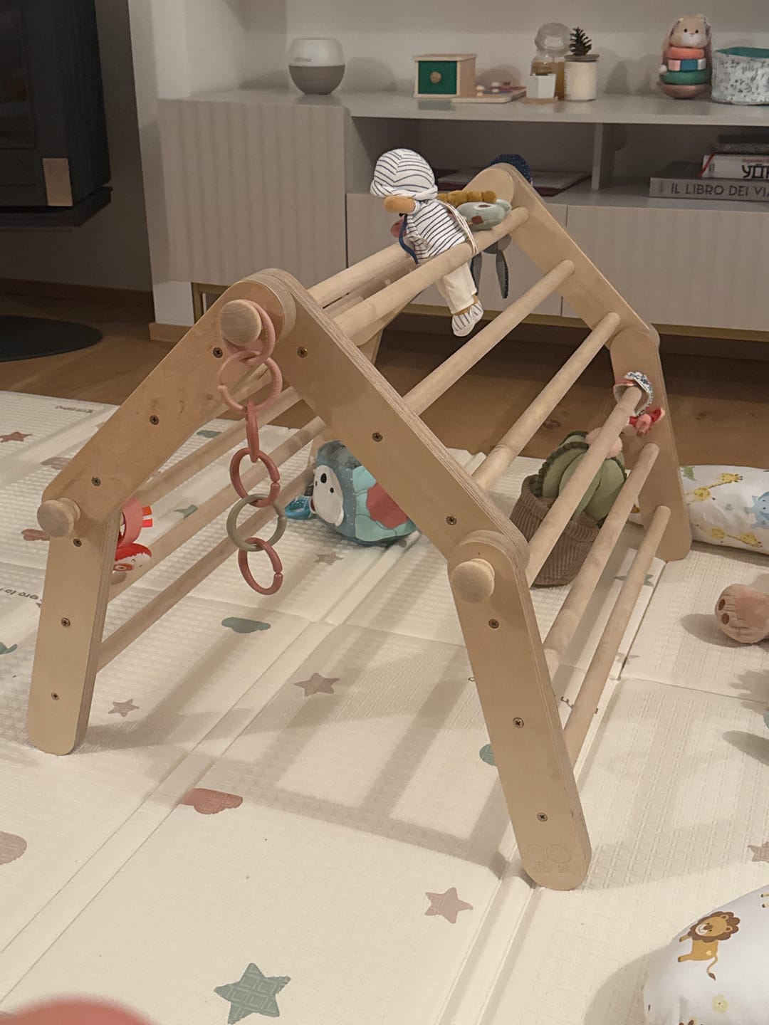 Customer photo review of MOPITRI® • 4-segment Modifiable Climbing Triangle • Inspired by Emmi Pikler
