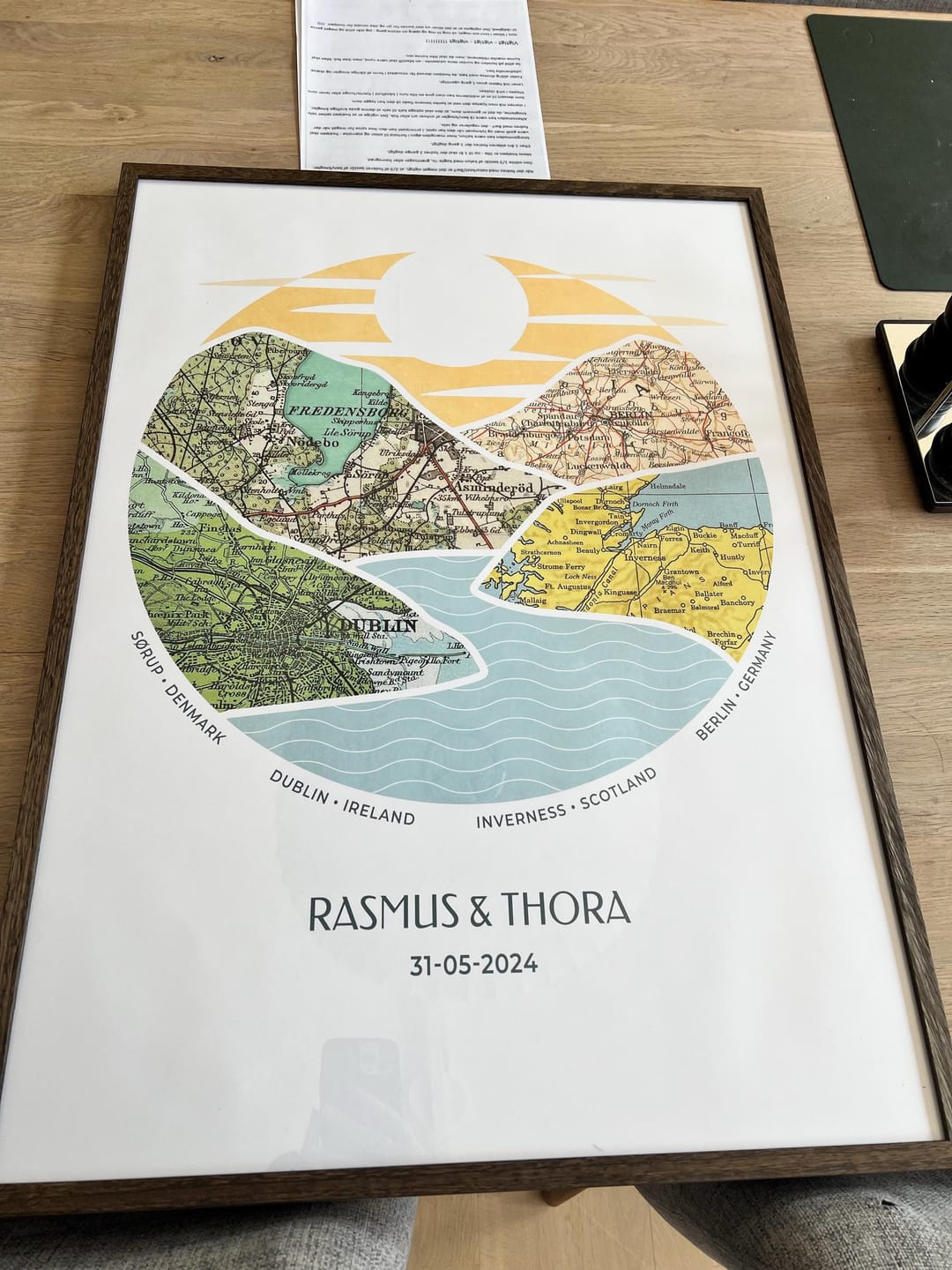 Customer photo review of Milestones Map [Digital Only]