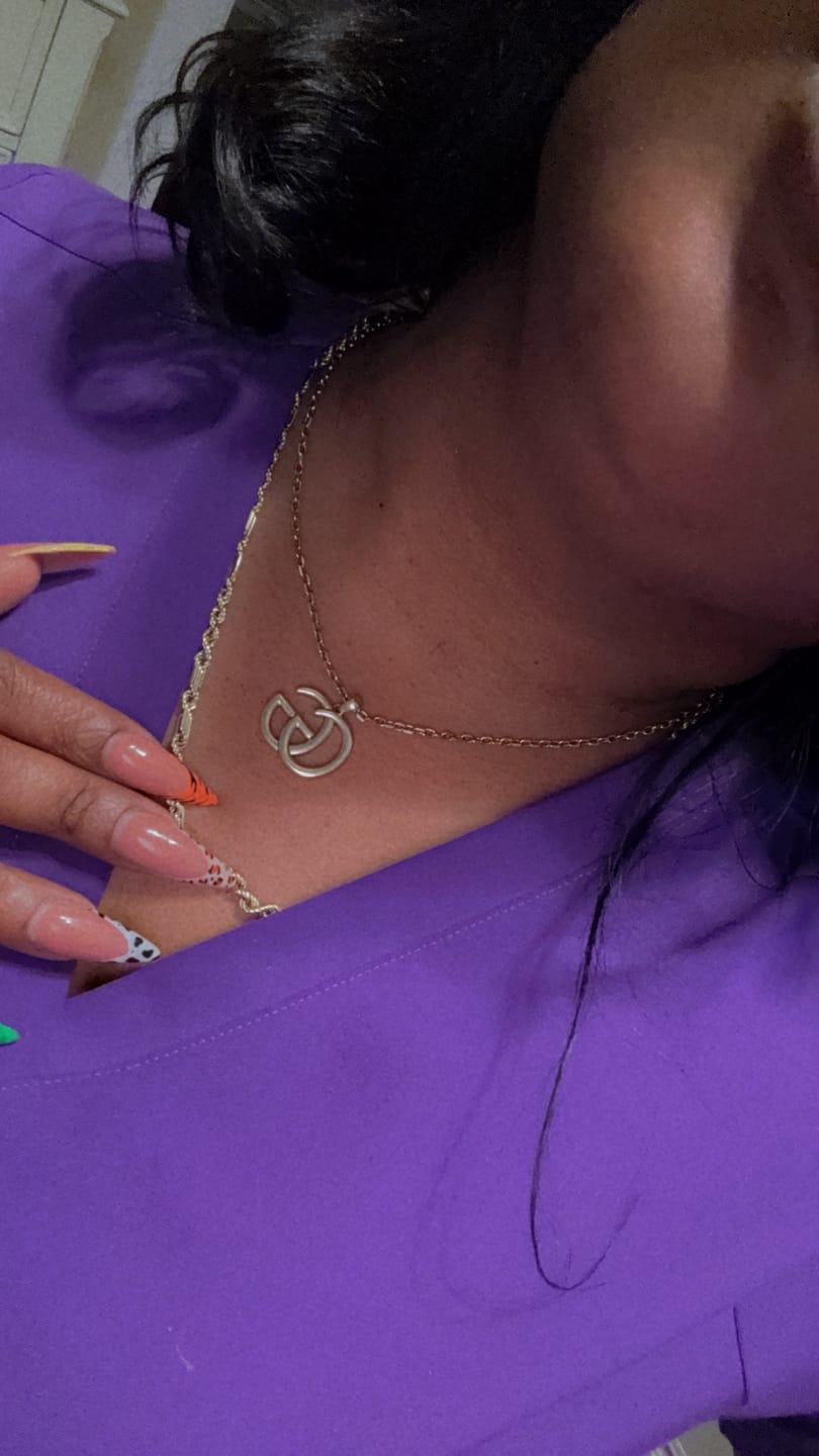 Customer photo review of Genoa Necklace