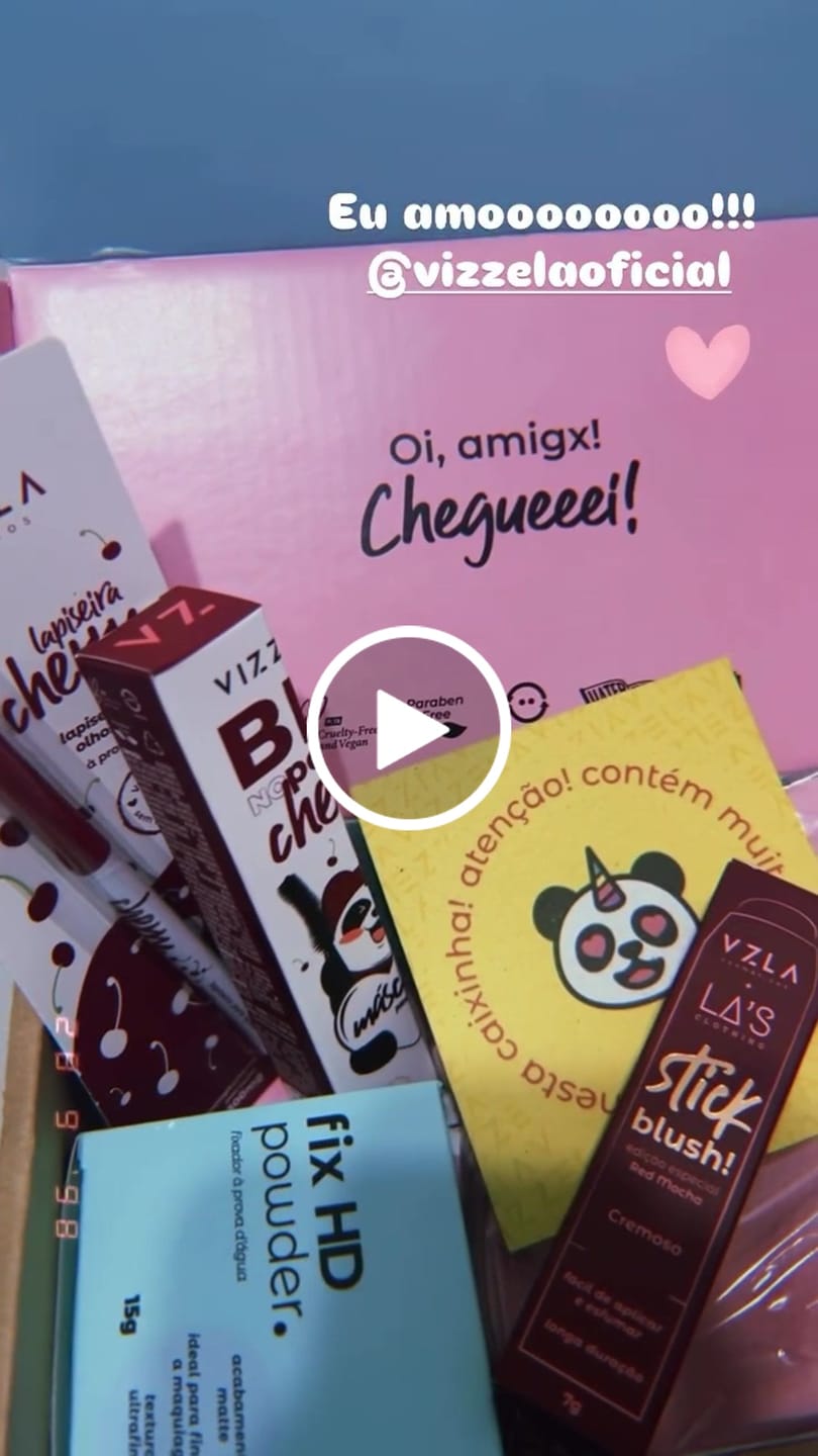 Customer video review of Máscara para Cílios Big No Panda Cherry - Bordô