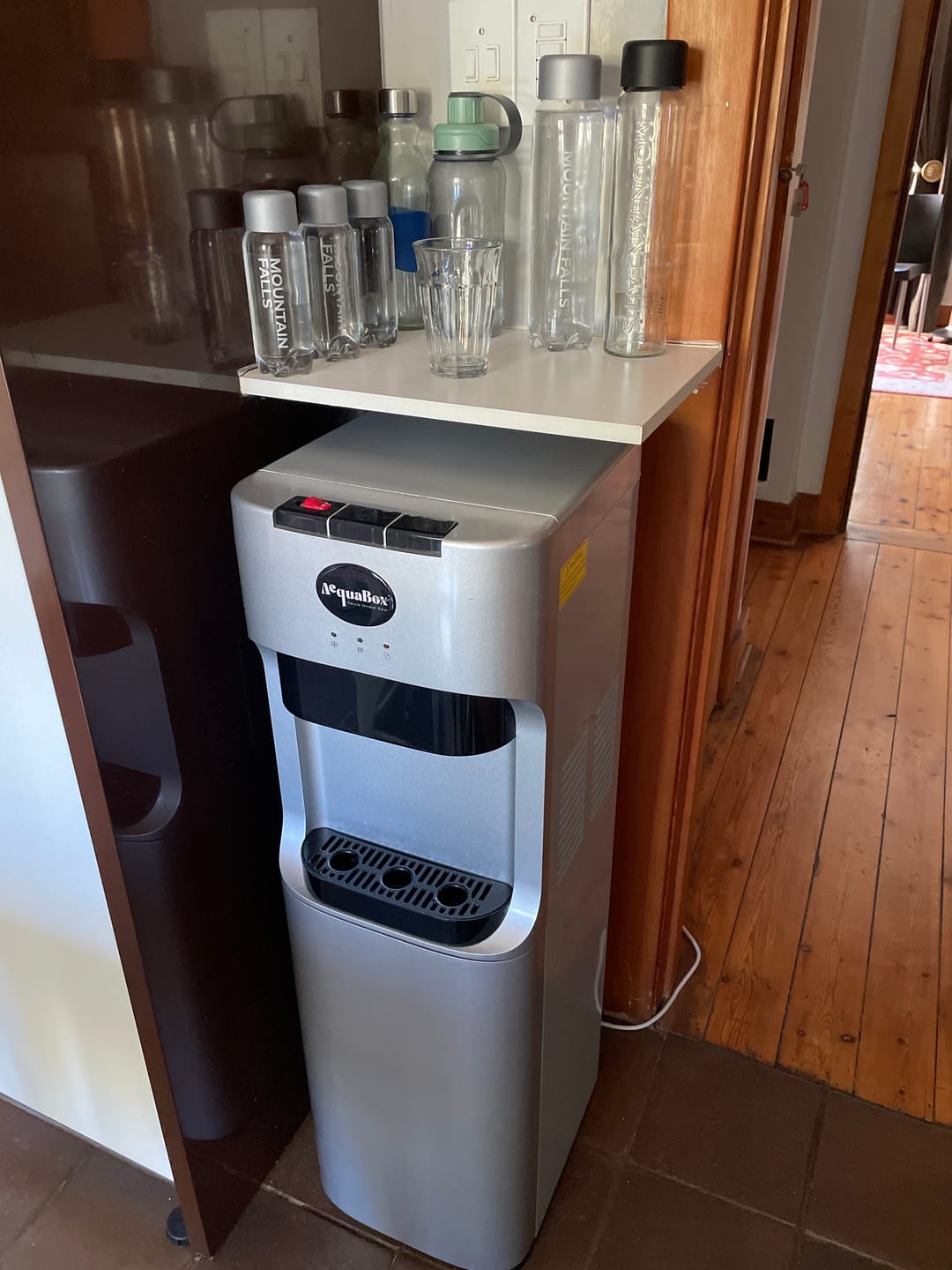Customer photo review of AcquaBox 15L Mineral Water Bag-in-Box with Tap By Mountain Falls
