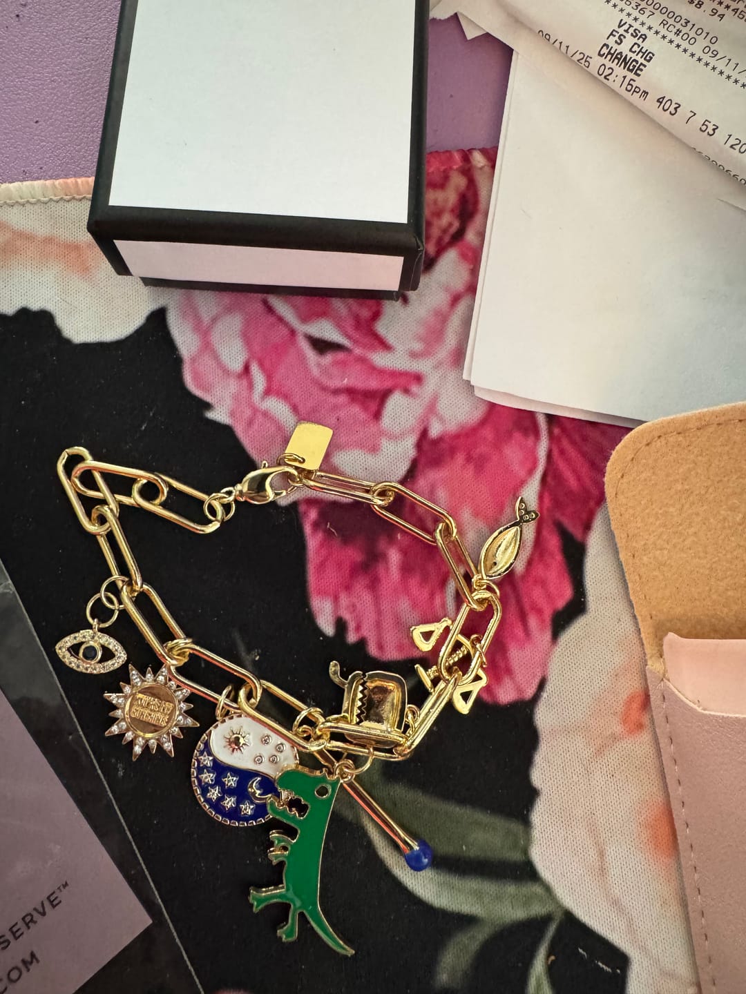 Customer photo review of 10 Charm Necklace Bundle (Pick Your Charms TT LIVE)