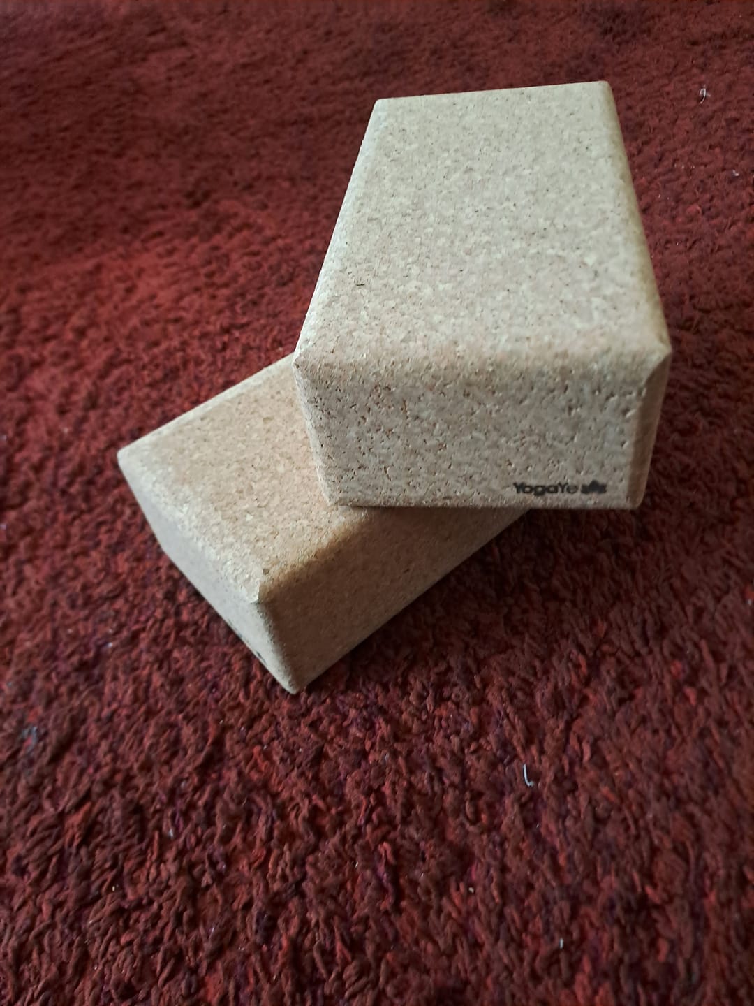 Customer photo review of Bloque de Yoga de Corcho