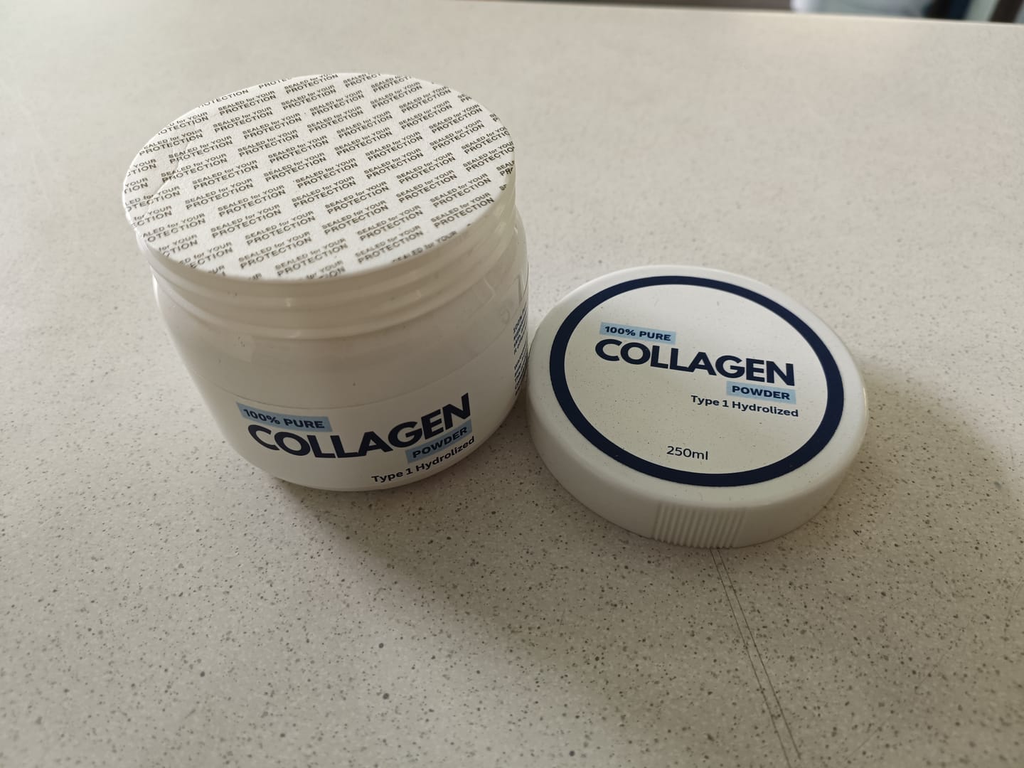 Customer photo review of 83 mm Pressure Sensitive Liner