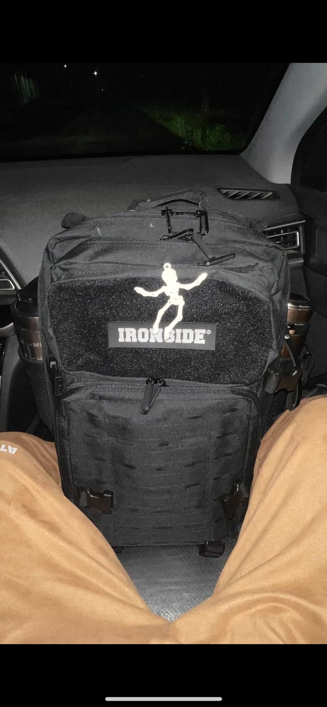 Customer photo review of Mochila IRONSIDE