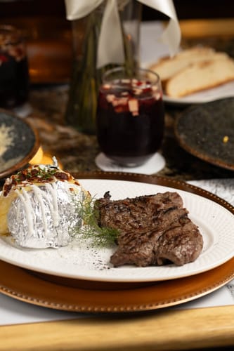 Reseña con foto de un cliente sobre Rib Eye Steak Dry Aged