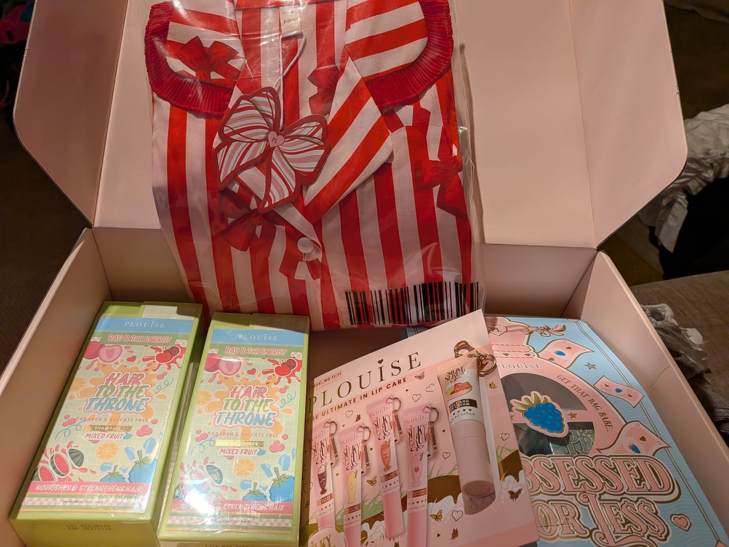 Customer photo review of P.Louise Kids Christmas Pyjamas
