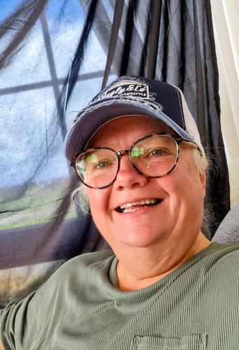 Customer photo review of Blue Surf Diamond Cap