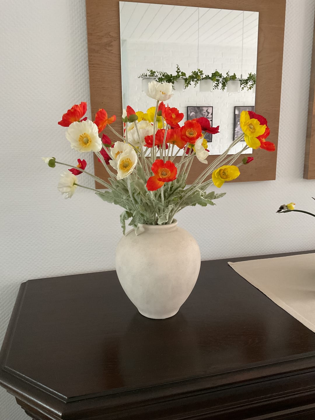 Customer photo review of Zijden Klaprozen - Mix