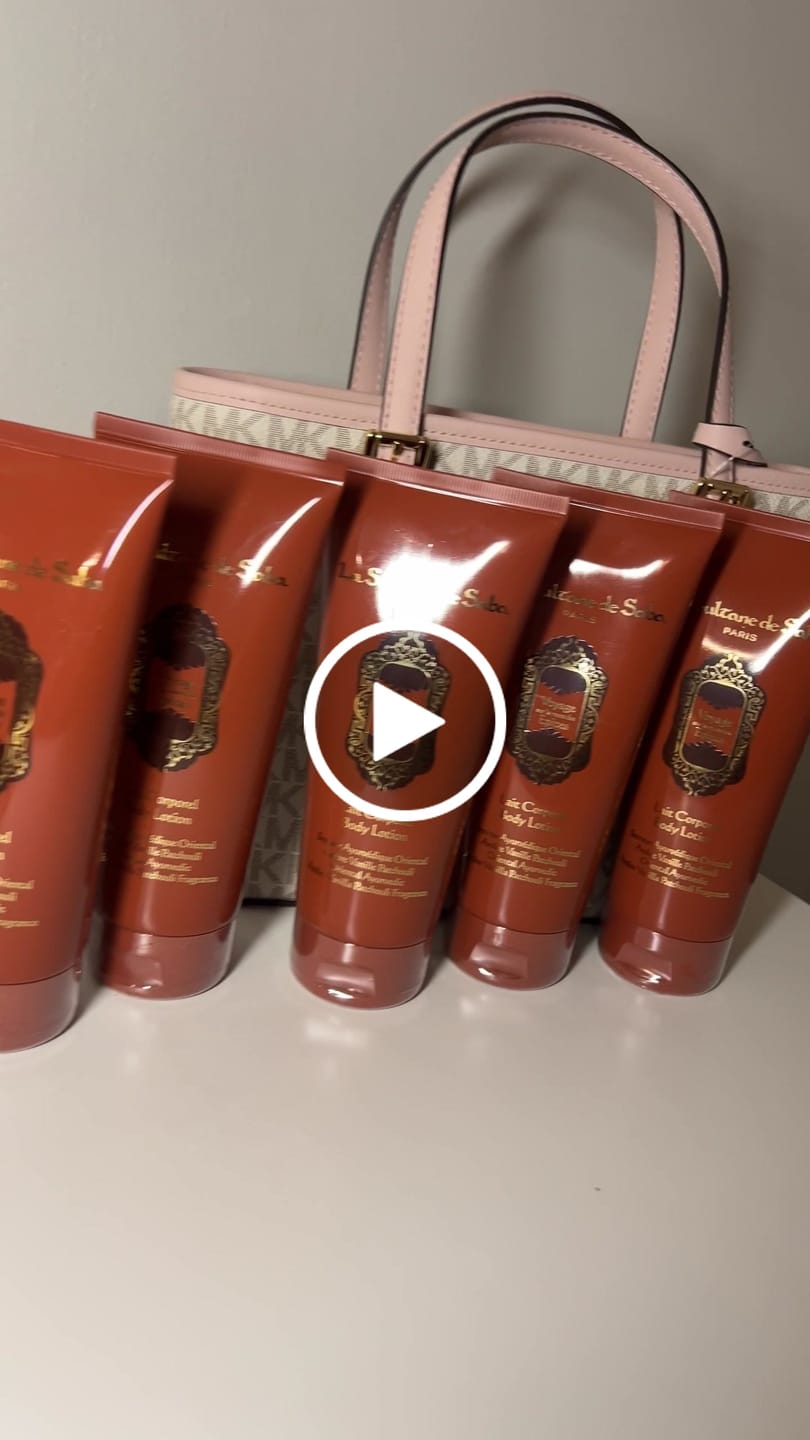 Customer video review of Body Lotion - Ayurvedic Treatment - Amber Vanilla Patchouli Journey To The Spices Route
