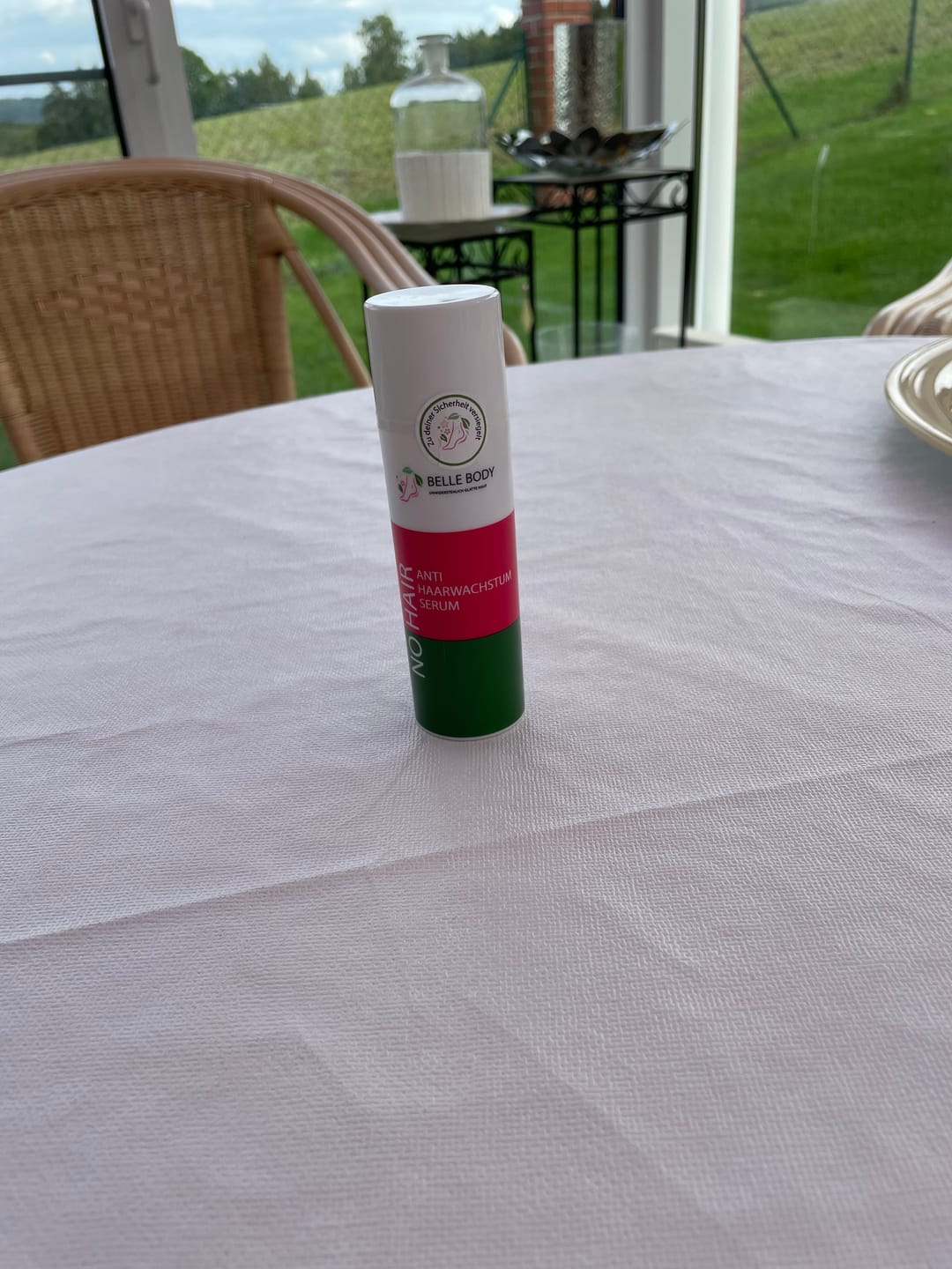 Customer photo review of Anti Haarwachstum Serum