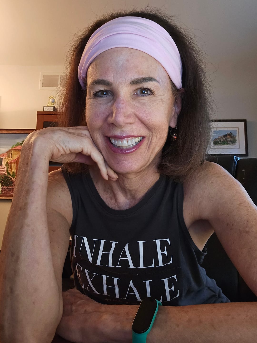 Customer photo review of Organic Twist Headband