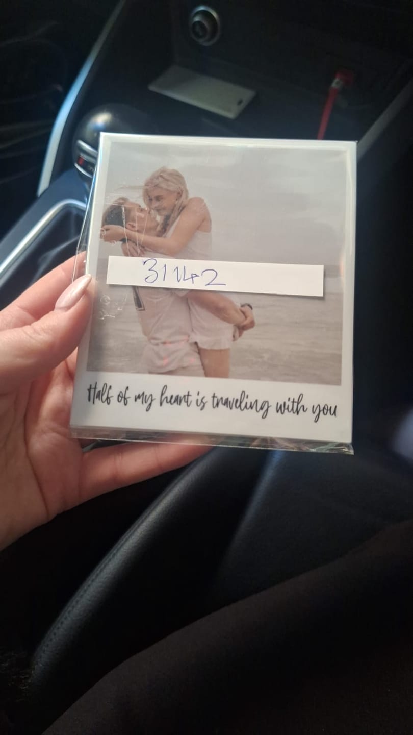 Customer photo review of Polaroid Photo Prints - (12 photos per set / 10cm x 12cm each)