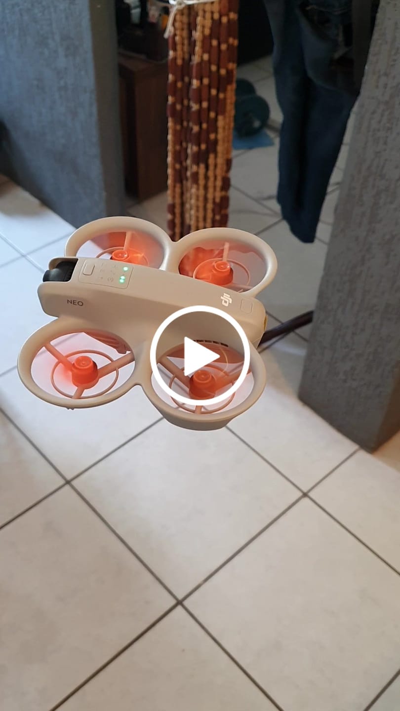 Customer video review of DJI Neo STEALTH Upgrade Propellers - x4 Orange