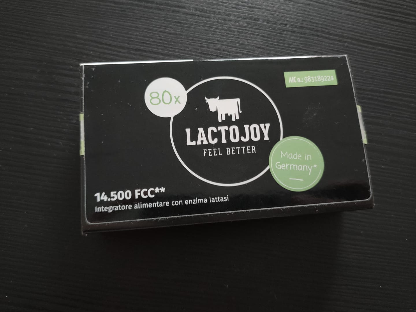 Customer photo review of LactoJoy Lactase Pills - 14.500 FCC - 80 pcs