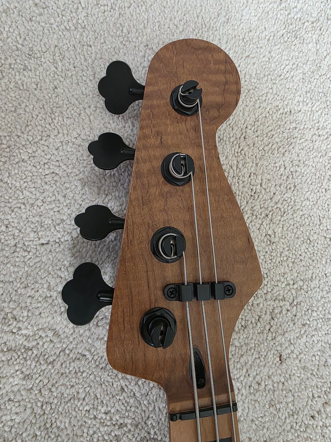 Customer photo review of Licensed Ultralite® Bass Tuning Machine 1/2" (Sold Individually)