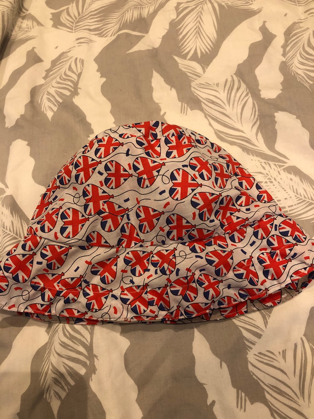 Customer photo review of Union Jack Balloons Polycotton Fabric