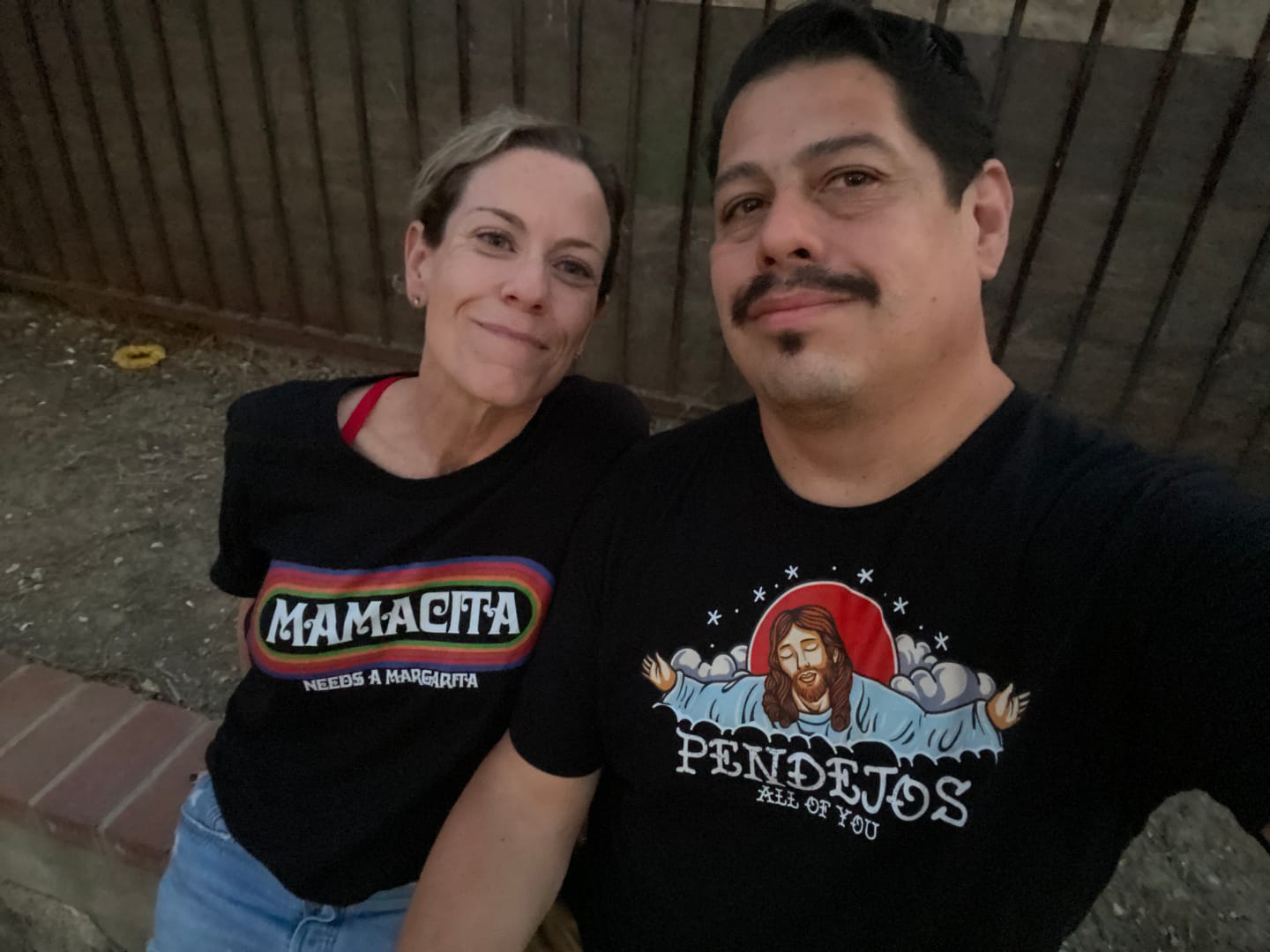 Customer photo review of Pendejos, All Of You Old School OG T-shirt