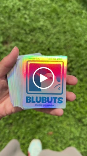 Customer video review of Stickers Holográficos
