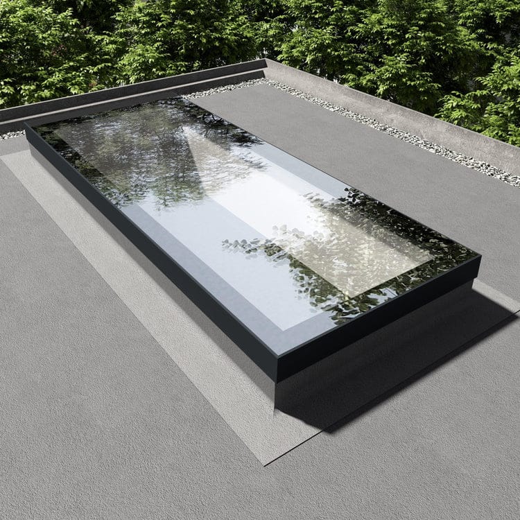 Customer photo review of Framed Fixed Flat Rooflight 1000×2500mm (internal size)