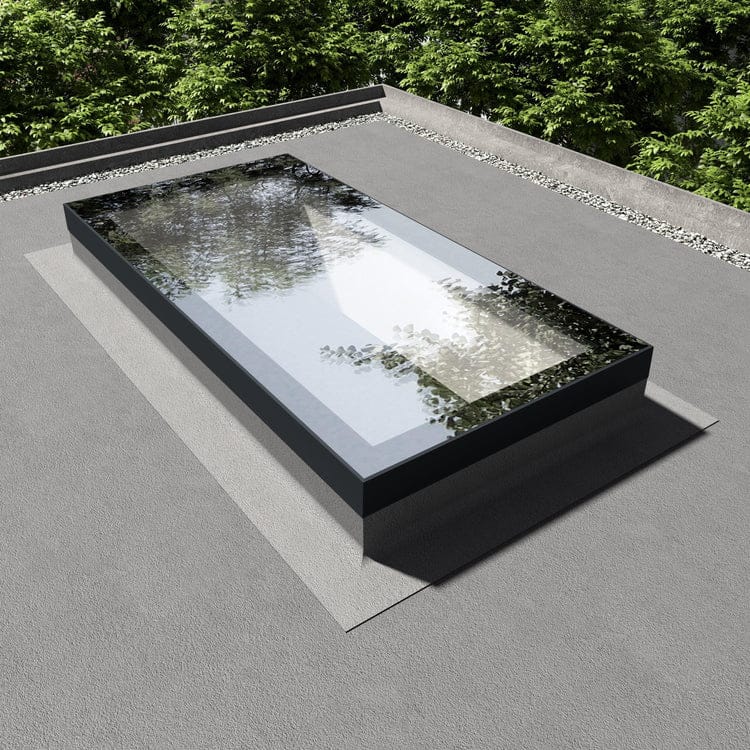 Customer photo review of Framed Fixed Flat Rooflight 600×1200mm (internal size)