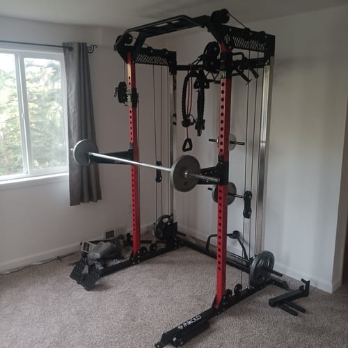 Customer photo review of HR05 Half Rack Functional Trainer