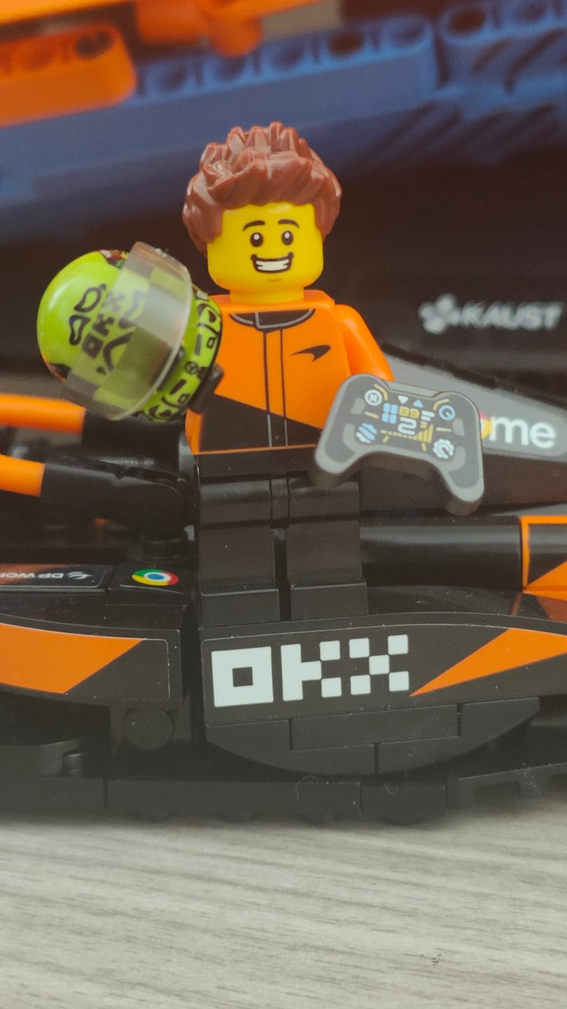 Customer photo review of Lando Norris 2025 Nano Helmet